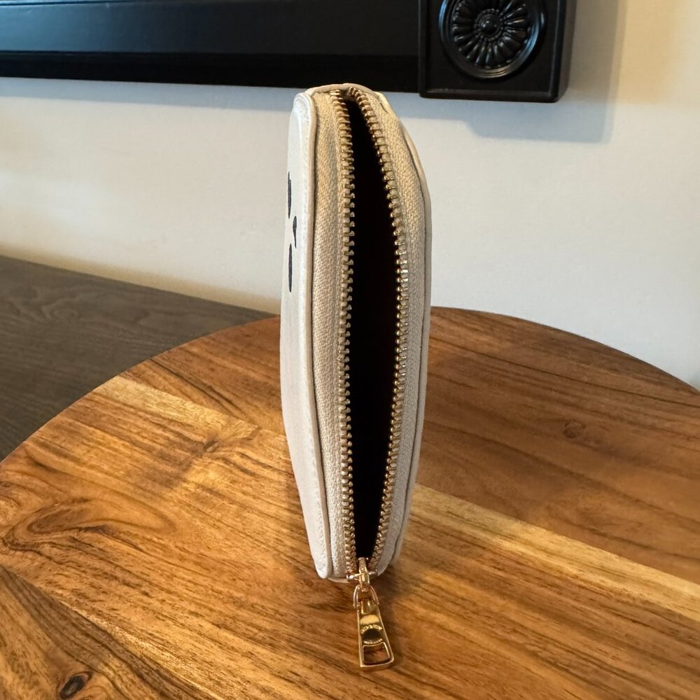 Coach Halloween Ghost Coin Case – Limited Edition Chalk White Leather, NWOT Coll - Picture 4 of 7